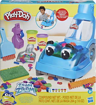 Набор для творчества с пластилином Hasbro Play-Doh Уборка пылесосом (5010994112028)