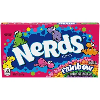 Драже Willy Wonka Nerds Rainbow фруктовые нердс 141 г
