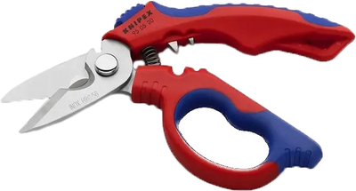 Ножиці електрика Knipex з подвійним гніздом для обжиму (95 05 20 SB)