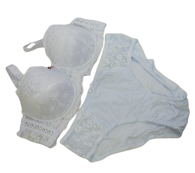 Набор бюстгальтер анжелика и трусики Biweier 73250 95D-XXL белый