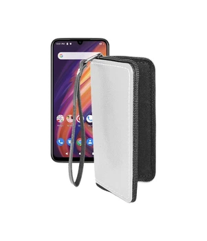 Чохол-гаманець з екошкіри для телефону Lenovo A6 Note Білий