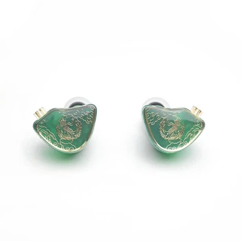 Вакуумные наушники Tangzu Wan'er Jade Green с динамическим излучателем (Зеленый)