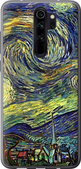 Чехол на Xiaomi Redmi Note 8 Pro Винсент Ван Гог. Звёздная ночь "163u-1783-70447"