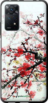 Чехол на Xiaomi Redmi Note 12 Pro Цветущий куст "831b-3019-70447"