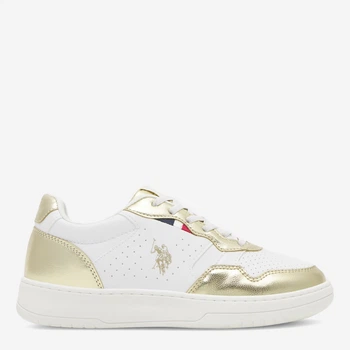 Підліткові кеди для дівчинки US Polo Assn DENNY004A 5905588413745 35 Золотисті (5905588413837)