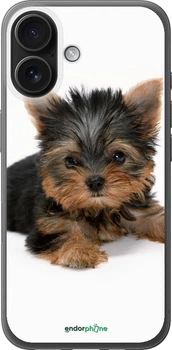 Чехол на iPhone 16 Щенок йоркширского терьера "931u-3709-70447"