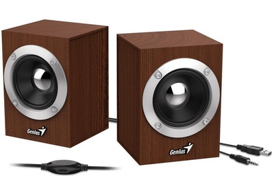 Колонки компьютерные Genius SP-HF280 USB 2.0 6Вт Wood (31730028400)