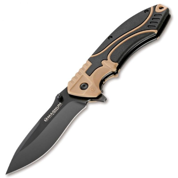 Нож Boker Magnum Advance Desert Pro 213 мм/2.7 мм/Liner lock/чехол/Brown/Black (01RY307)