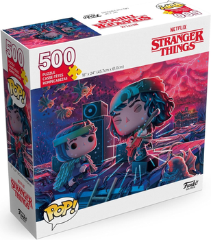 Puzzle Funko Pop Stranger Things S4 Eddie z gitarą 500 elementów (889698748988)