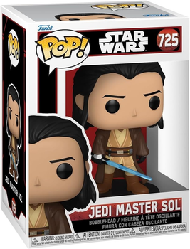 Фігурка Funko Pop Disney Star Wars: The Acolyte - Магістр джедаїв Сол 9.5 см (889698797580)