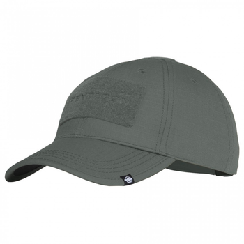 Бейсболка тактична Pentagon Tactical 2.0 BB Ripstop Серая One Size