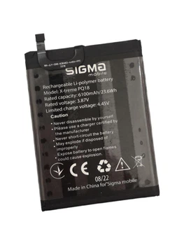 Акумулятор Батарея для Sigma X-Treme, PQ18 6100mah 3.87V