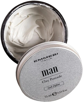 Глиняная помада для волос - Emmebi Italia Man Clay Pomade 75ml (75ml) (1241025-424413515-2)