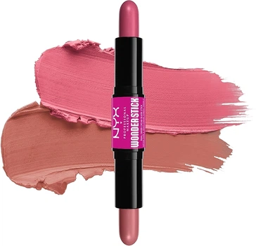 Двухсторонние кремовые румяна - NYX Professional Makeup Wonder Stick Blush * 02 - Honey Orange and Rose (2x4g) (1237980-793023407-2)