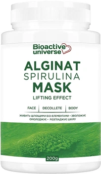 Альгинатная маска со спирулиной - Bioactive Universe Alginat Mask Lifting Effect 200g (200g) (1241135-1786111674-2)