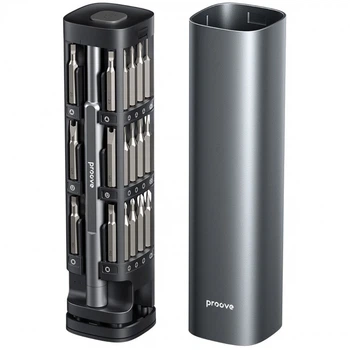 Многофункциональный набор отверток Proove Fixer 46-in-1 gray