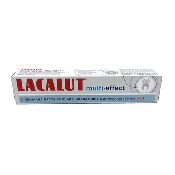 Зубна паста "Мульти-ефект" - Lacalut Multi-Effect Toothpaste