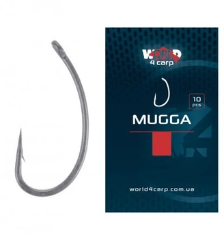 Короповий крючок World4carp MUGGA №10,w4006-10