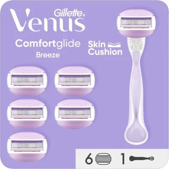 Бритва Gillette Venus ComfortGlide Breeze с 6 сменными картриджами (8006540854860)