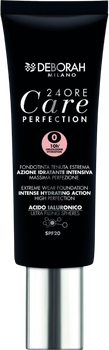 Тональний крем для обличчя Deborah 24 Ore Care Perfection SPF 20 0 Farose 30 мл (8009518271966)