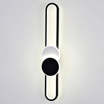 Настенный светильник светодиодный Бра Light House SY-19932/600 WH+BK 600*120*70 74W черный