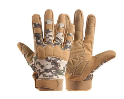 Рукавички тактичні Gloves XL Камуфляж