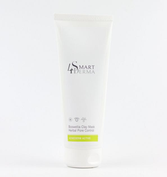 Поросуживающая себорегулирующая маска БОСФЕЛИЯ Smart4Derma Acne Derm Active Boswellia Clay Mask Herbal Pore Control 230мл