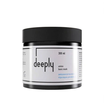 Аминокислотная маска-подложка для волос Deeply Amino Basic Mask 300 мл под горячие процедуры кератина или ботекса