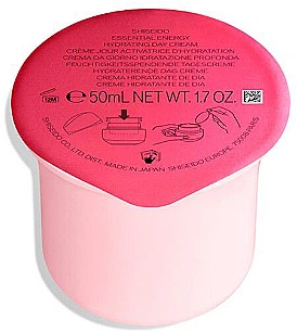 Увлажняющий крем для лица с экстрактом корня женьшеня - Shiseido Essential Energy Hydrating Cream (Refill) 50ml (1067740-29024916)
