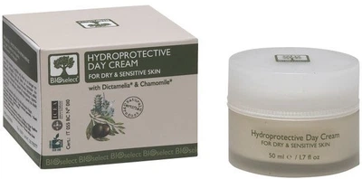 Дневной увлажняющий крем с диктамелией и ромашкой - BIOselect Hydroprotective Day Cream For Dry And Sensitive Skin (пробник) 2ml (221239-28514547)