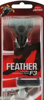 Верстат для брами "F3" з 2 запасними касетами - Feather F3 Razor (921026-41402)