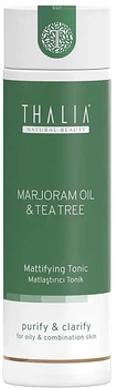 Матирующий тоник с майораном и чайным деревом - Thalia Marjoram Oil & Tea Tree Mattifying Tonic 200ml (1199125-134086)