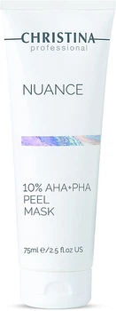 Пілінг-маска для обличчя з AHA- та PHA-кислотами - Christina Nuance 10% AHA+PHA Peel Mask 75ml (1421986-28116986)