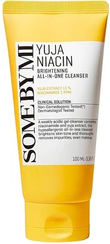 Осветляющий гель для умывания с юдзу - Some By Mi Yuja Niacin Brightening All-In-One Cleanser 100ml (1318393-27683421)