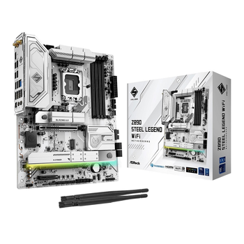 Материнська плата ASRock Z890 Steel Legend WiFi Socket 1851 ( Z890 STEEL LEGEND WIFI ) Wi-Fi (7) 3462