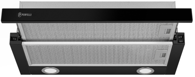 Вытяжка Perfelli TL 6622 BL 1000 LED+ Настольная плита газовая Minola TGH 100 WH в подарок!
