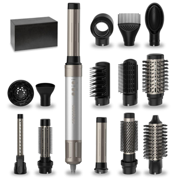 Стайлер Cecotec Bamba CeramicCare 14in1 AirGlam Aluminum (CCTC-00254) 19242