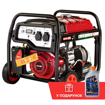 Бензиновий генератор КВІТКА PRO SC4000E + олива (3.8 кВт) (110-7003)