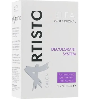 Система для удаления цвета из волос Elea Professional ARTISTO DECOLORANT SYSTEM 120 мл
