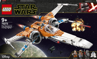 Конструктор LEGO Star Wars Винищувач X-Wing По Демерона 761 деталь (75273)