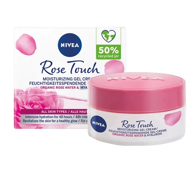 Увлажняющий гель крем NIVEA Rose Touch 50 мл. (9005800339702)