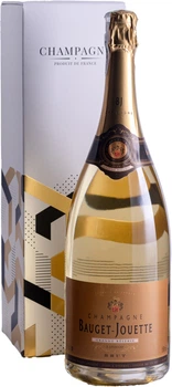 Шампанское Bauget-Jouette Champagne Grande Reserve Brut белое брют 1.5 л 12% в подарочной коробке (3760215840040)