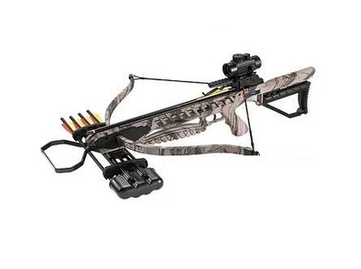 Арбалет Man Kung XB21 Rip Claw KIT. Green Camo + стріли