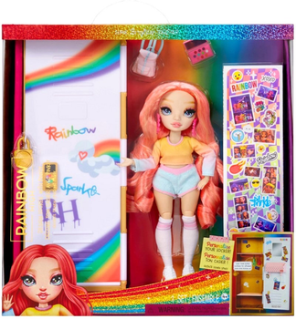 Лялька модна Rainbow High Pinkly Paige з шафою (35051121015)