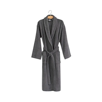 Халат махровый Lotus Home Basic Line antrasit L (svt-2000022323451)