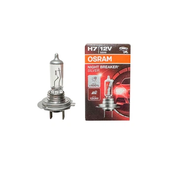 Лампа галогенна +100% Night Breaker Super 55W H7 OSRAM 64210NBS
