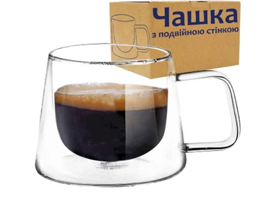 Чашка SNT з подвійною стінкою 200мл 202-22