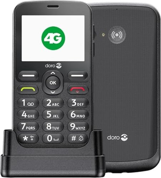 Telefon komórkowy Doro 1880 LTE Black (7322460087111)