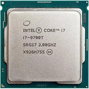 Процеcор Intel Core i7-9700Т 2.00 GHz. 8 ядра/8 потокiв. Soket 1151. Tray