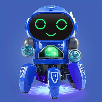 Танцующий музыкальный робот-игрушка для детей на радиоуправлении ZR142